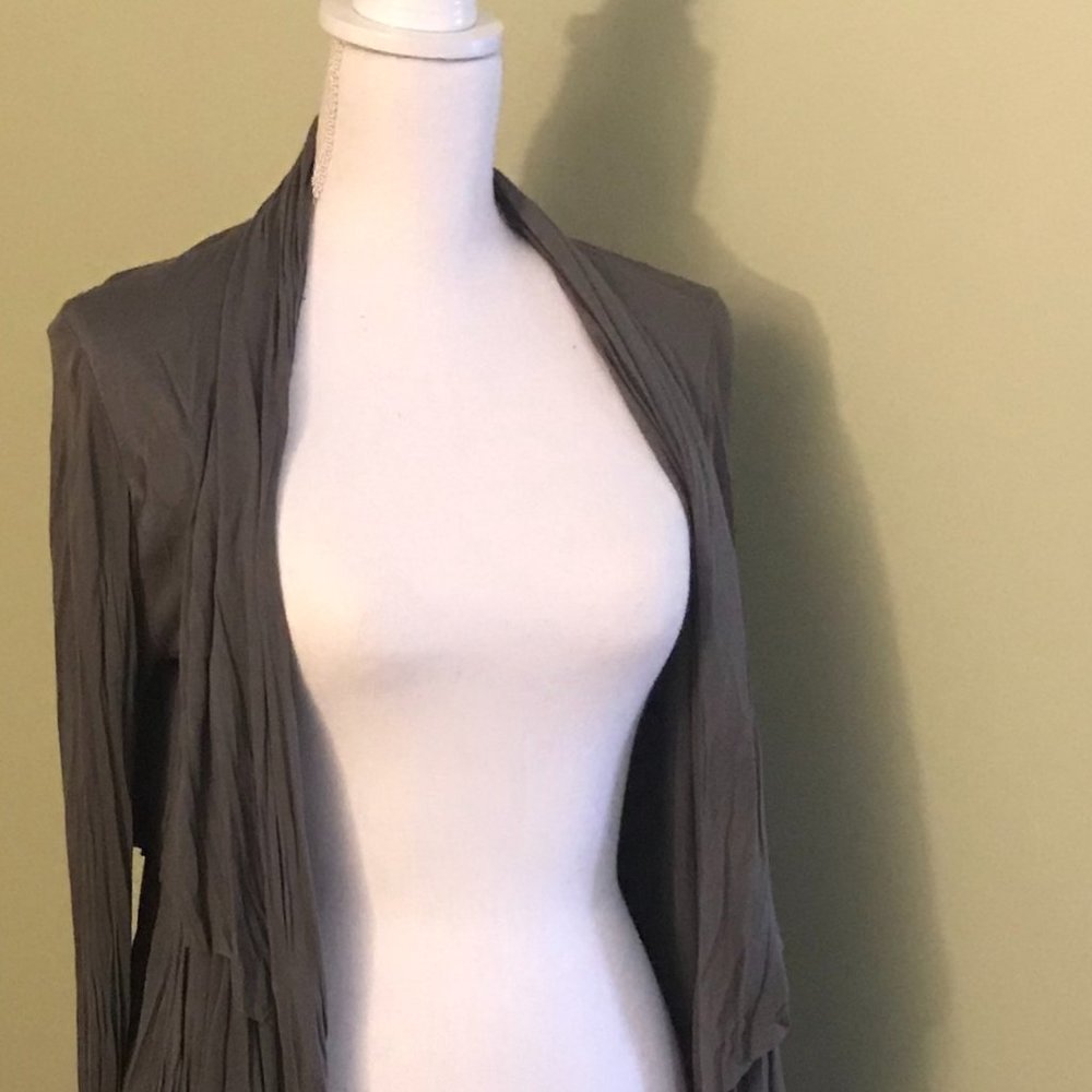 Slate Grey Bailey 44 Layered Cardigan